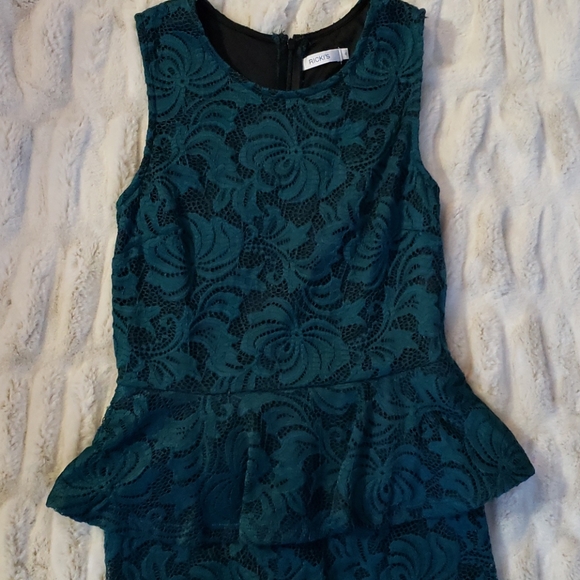 2/$20 - Ricki's Peplum Dress - Picture 2 of 6